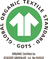 GOTS-Zertifizierungsnummer von Green Cotton im Jahr 2020