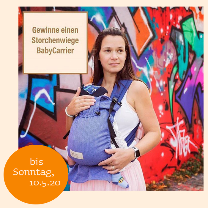 Gewinne einen Storchenwiege BabyCarrier zur European Babywearing Week