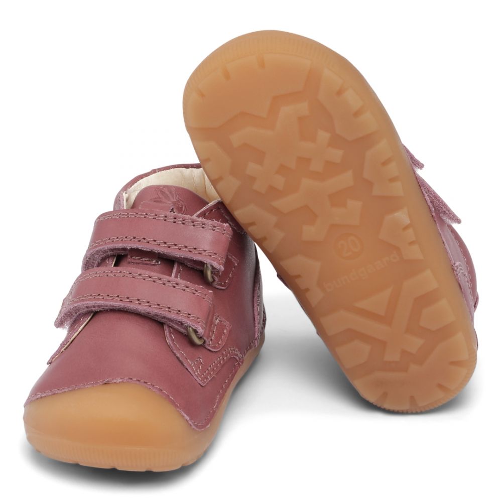 Petit Velcro Lauflerner dark rose