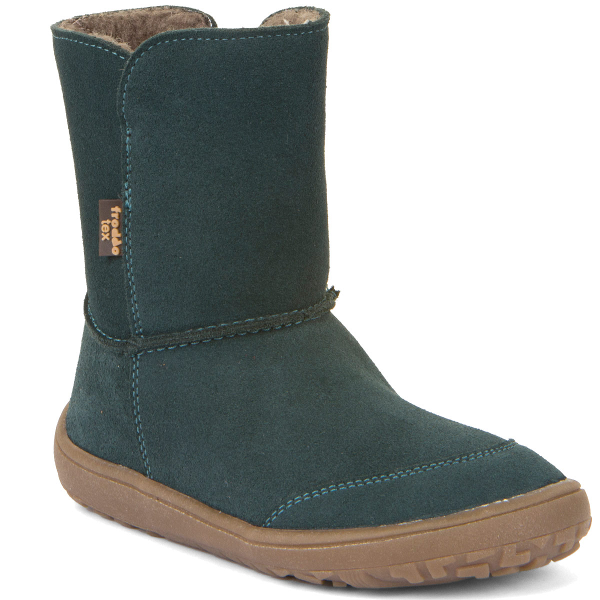 Barefoot Boots Tex Suede petroleum