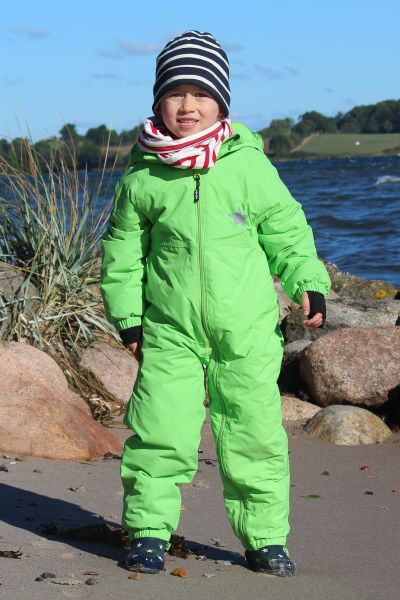 BabyTodds Winteroverall lime
