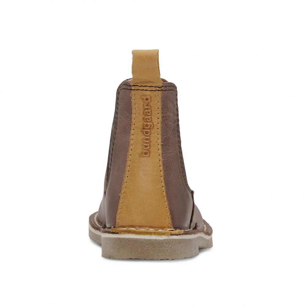 Cajsa Chelsea Boots brown/yellow