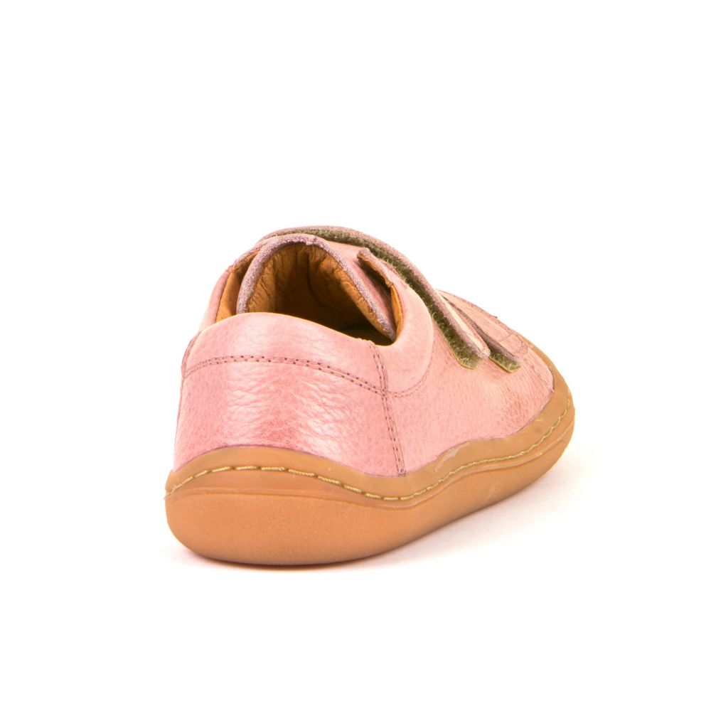 Barefoot Klett Low Tops pink
