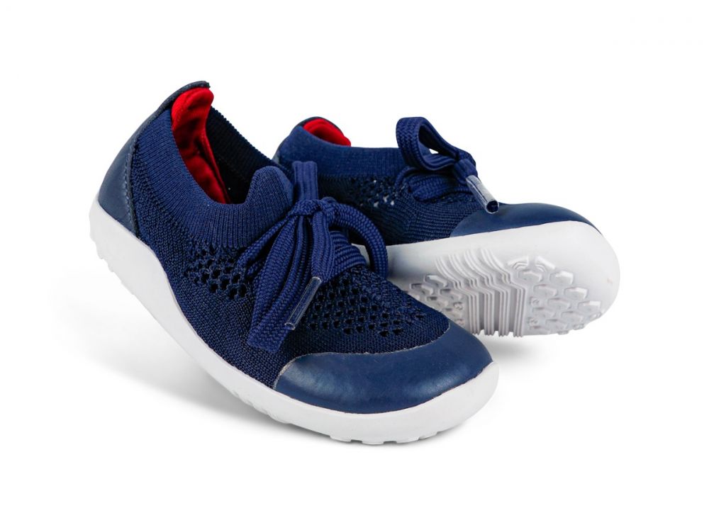 Step Up Play Knit Navy Red