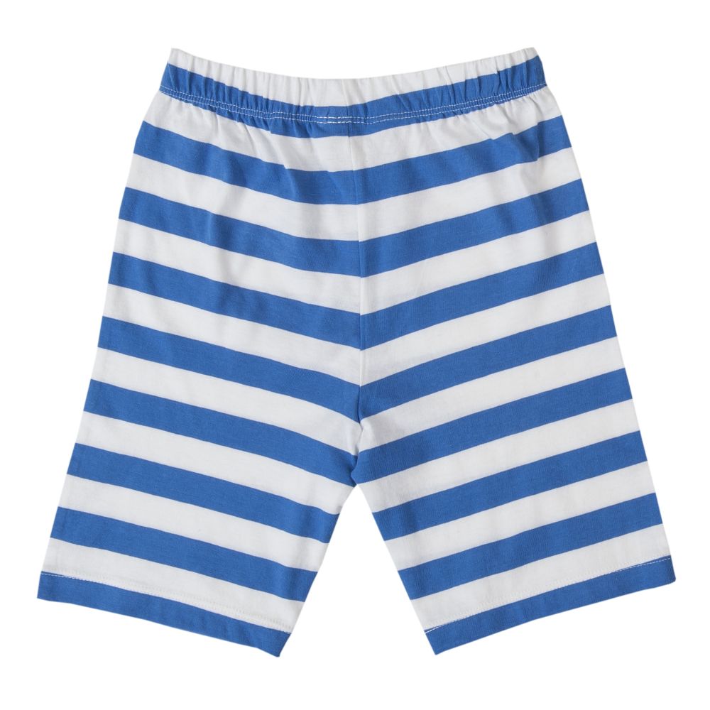 Sommer-Pyjama Segelboot blau