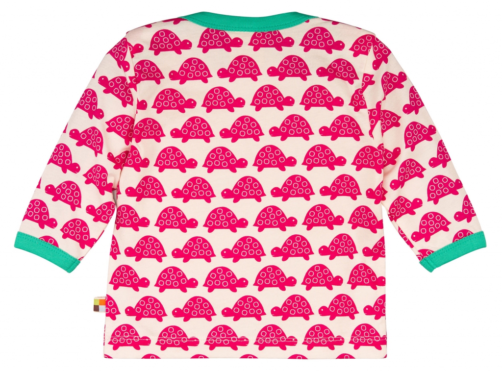 Shirt Langarm raspberry Schildkröte