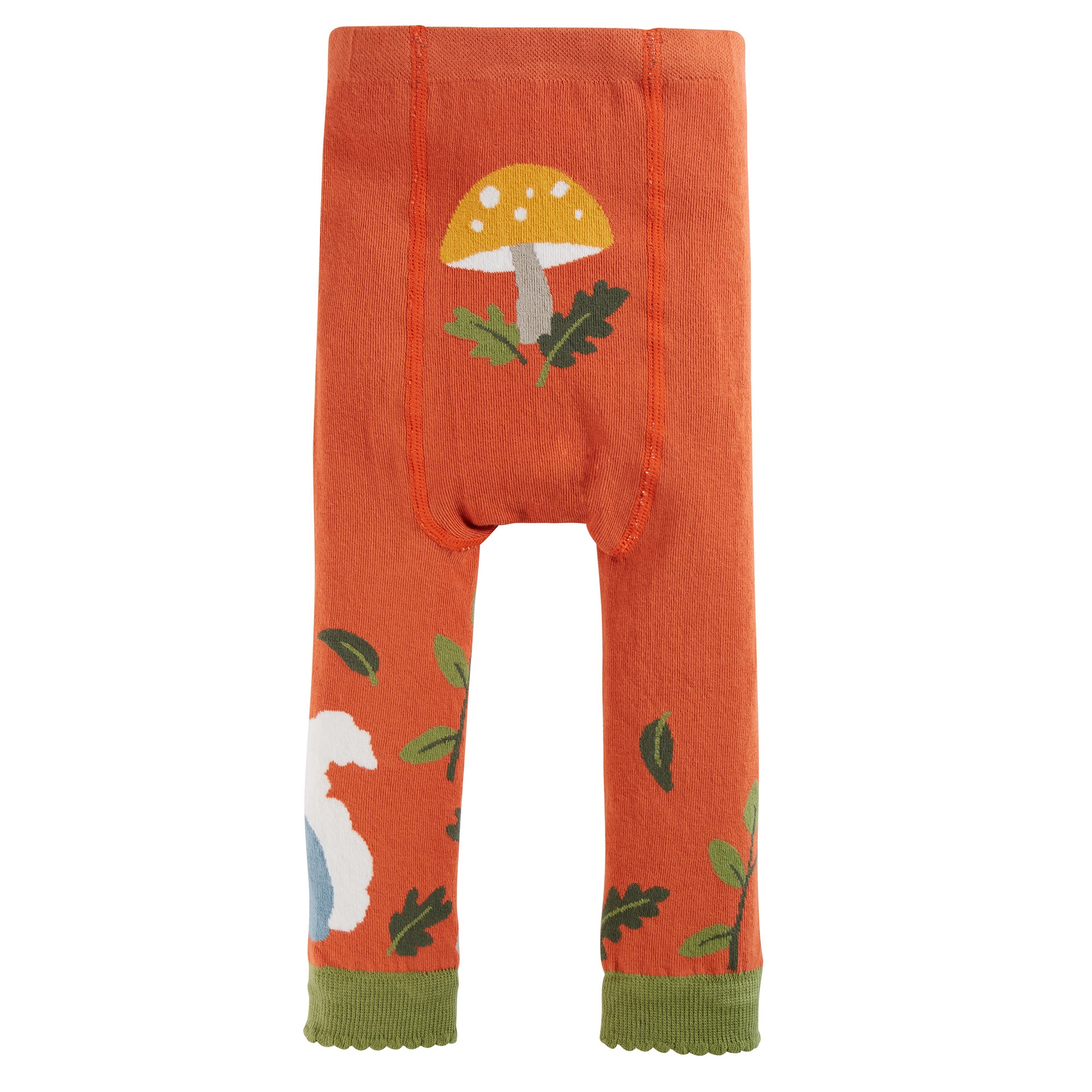 Little Knitted Leggings Paprika/Mouse