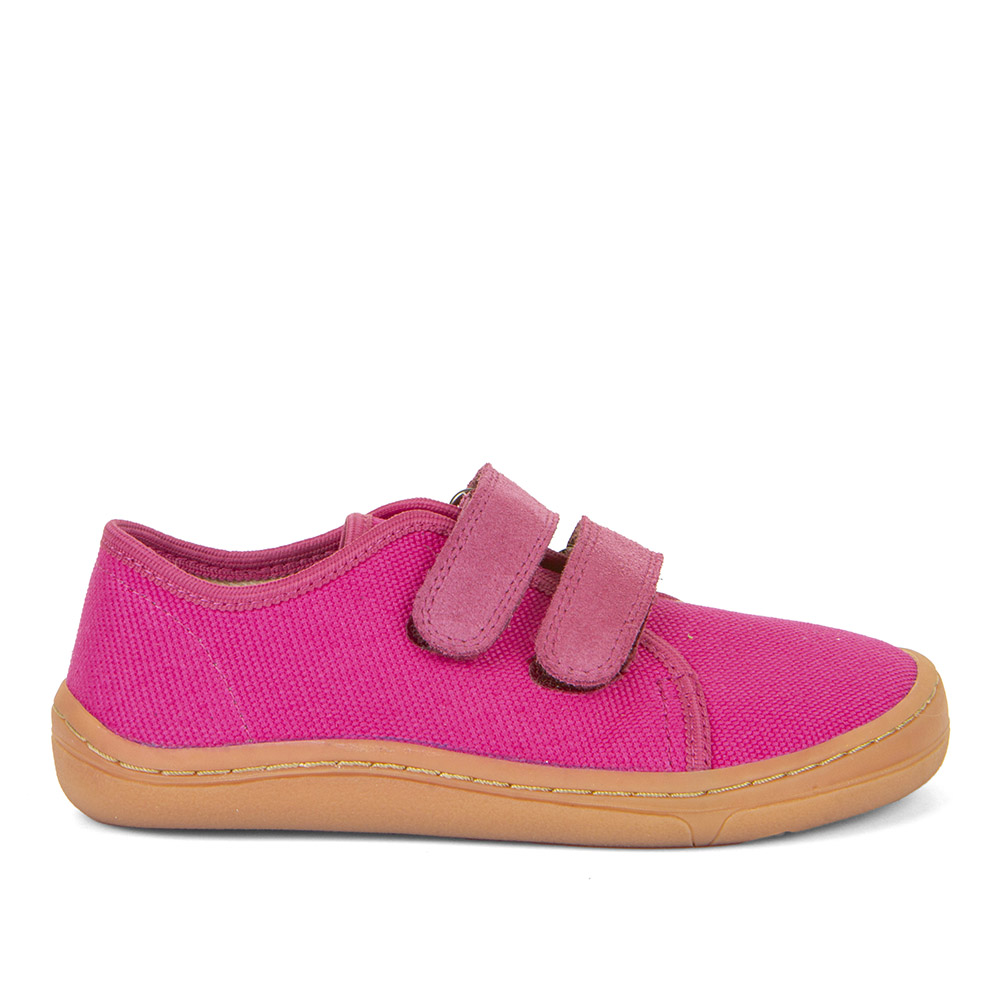 Barefoot Canvas-Sneaker fuxia
