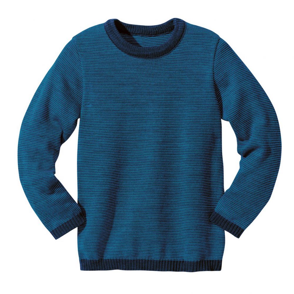 Basic-Pullover marine-blau