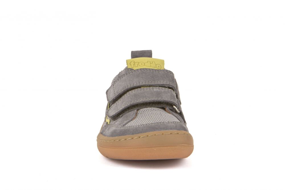Barefoot Sneaker Leder/Textil grey