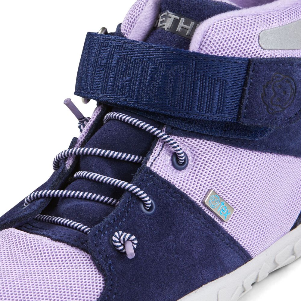 Mid-Sneaker Leather lavender