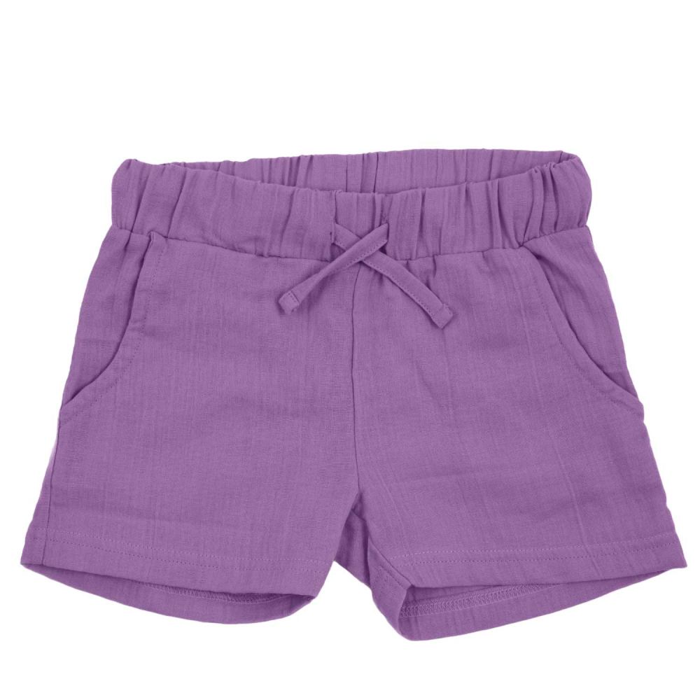 Shorts Musselin Purple
