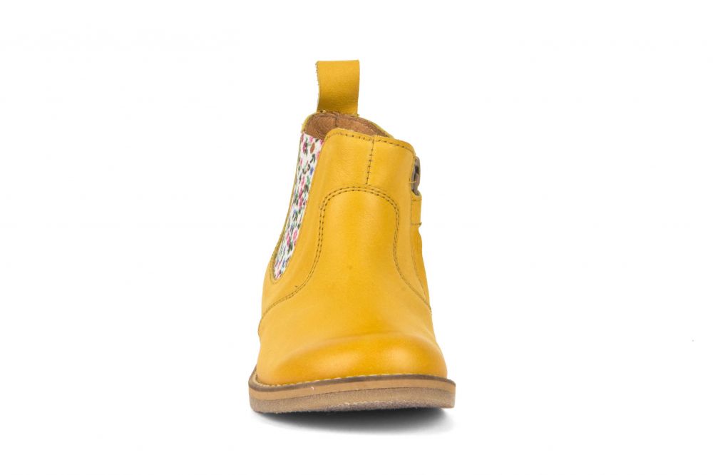 Chelys Chelsea Boots Blumen dark yellow