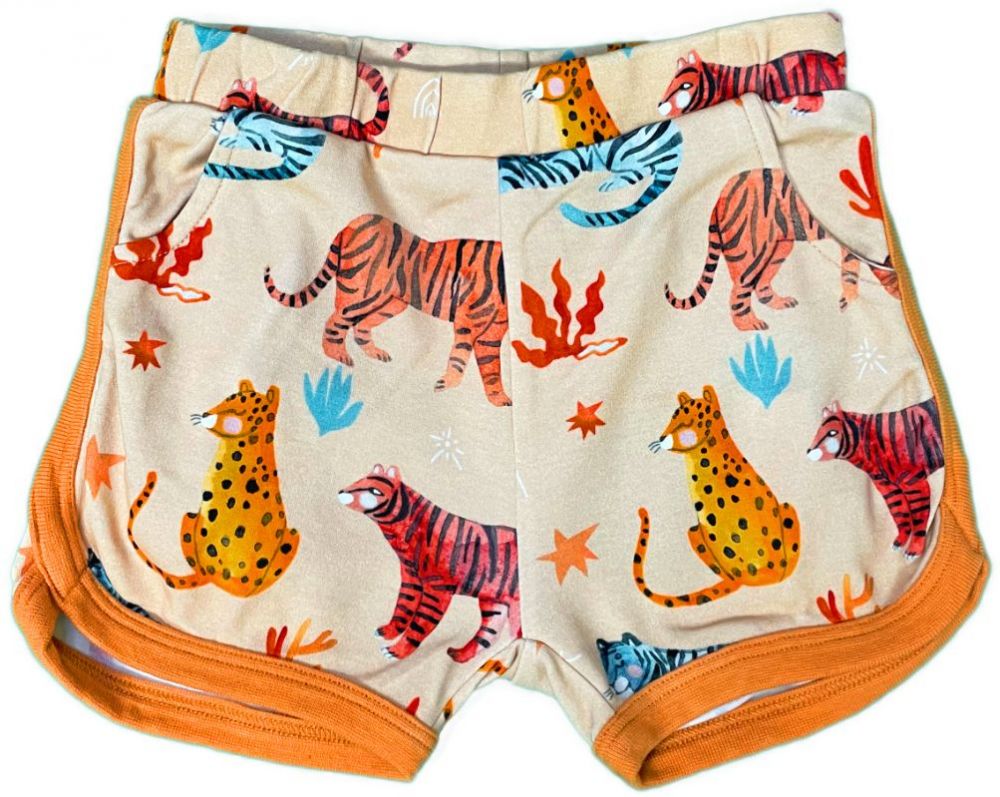 Shorts Tiger orange
