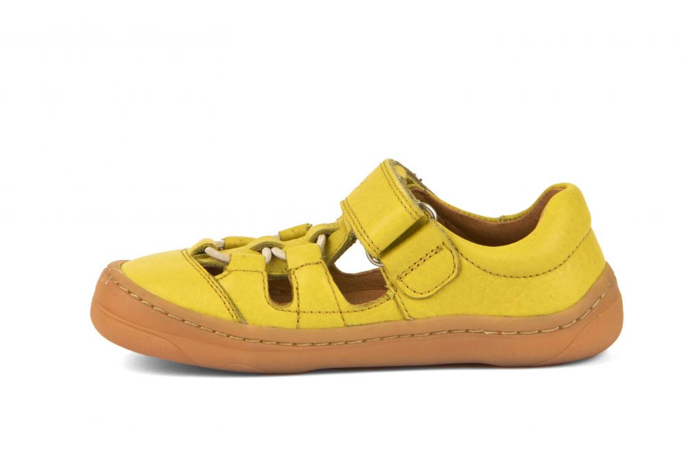 Barefoot Sandale Elastic yellow
