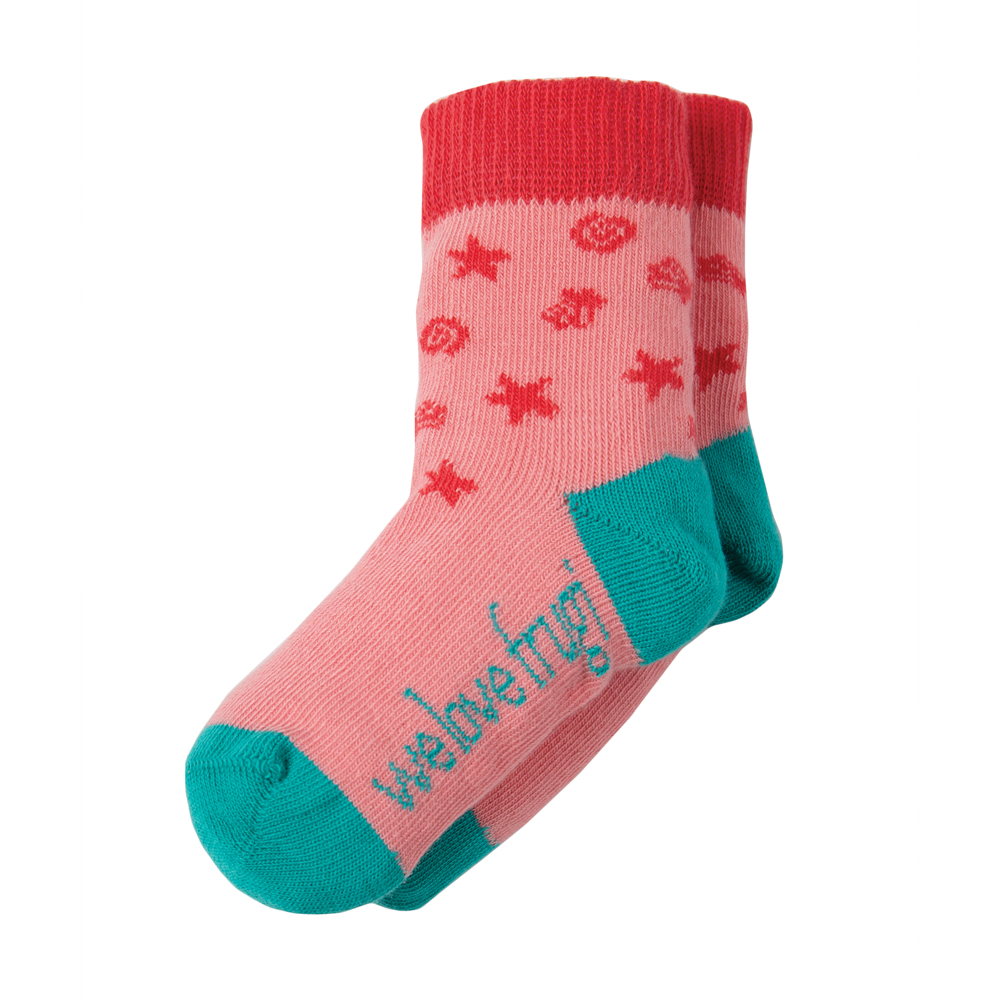 Little Socks Socken Papageientaucher Regenbogen 3er Pack