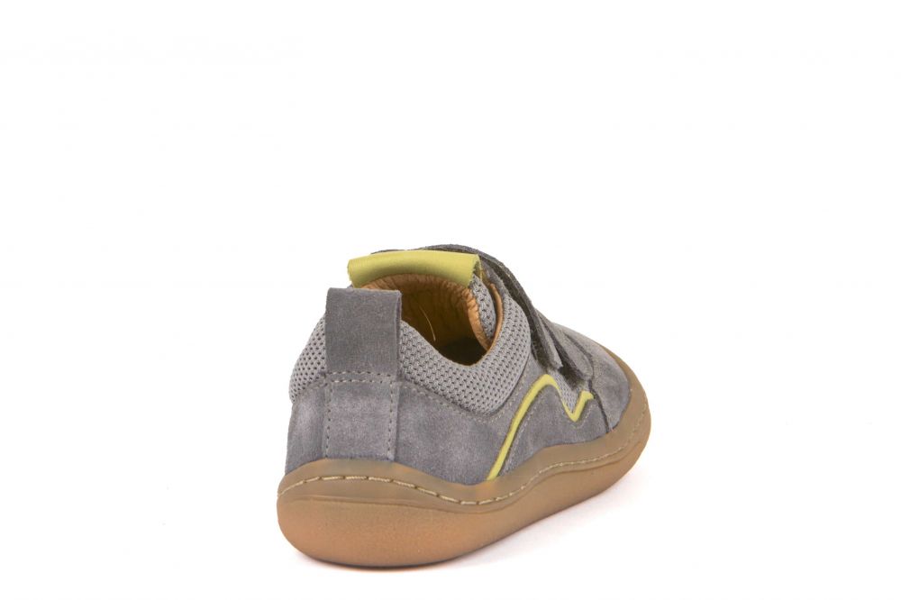 Barefoot Sneaker Leder/Textil grey