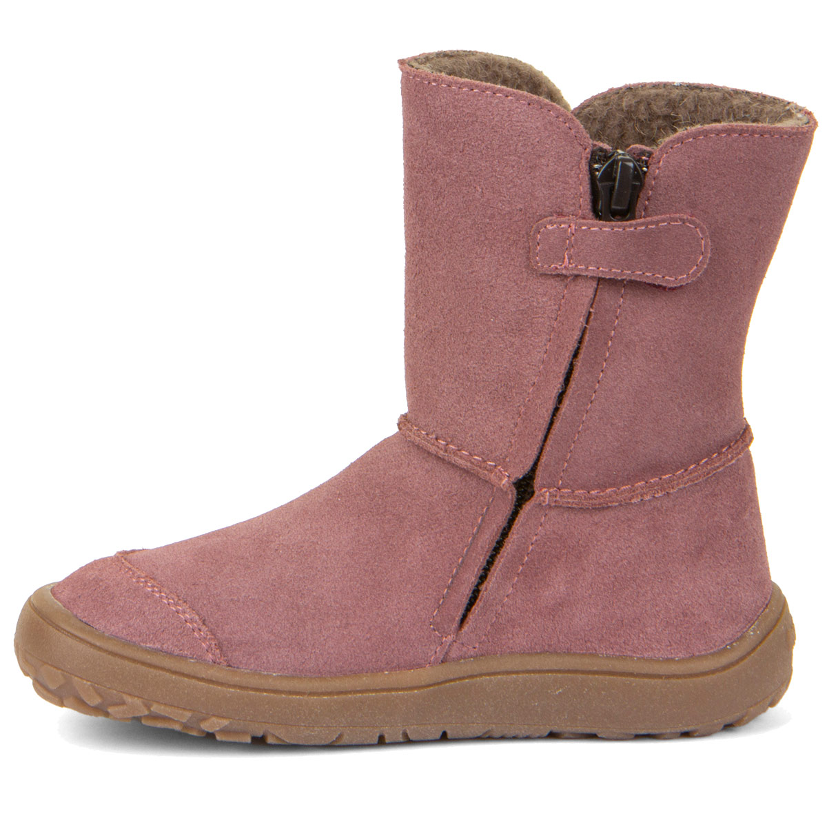 Barefoot Boots Tex Suede pink