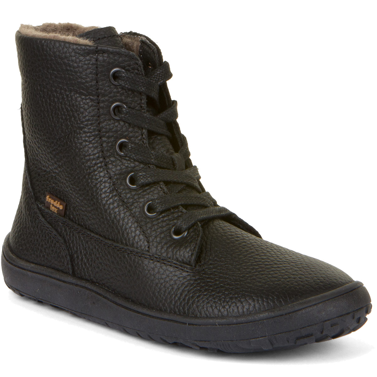 Barefoot Boots Tex Laces black
