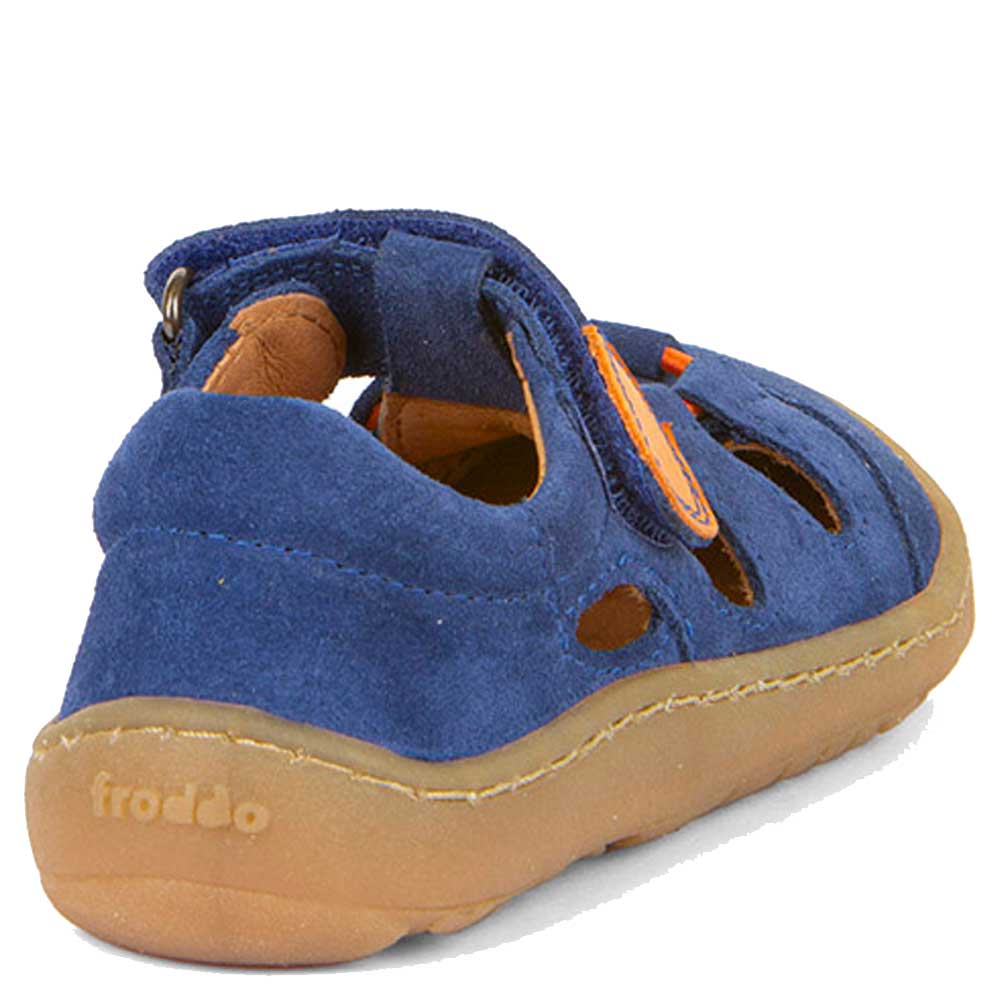 Barefoot Elastic Sandale blue electric