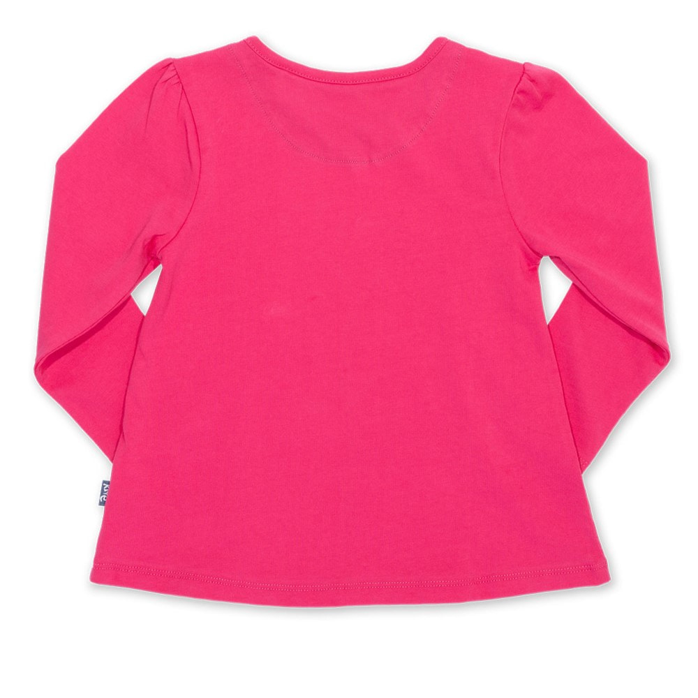 Shirt Langarm Herzchen Pink