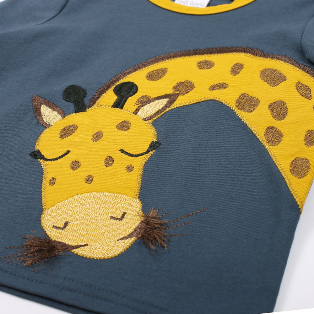 Alfa Baby-Shirt Giraffe