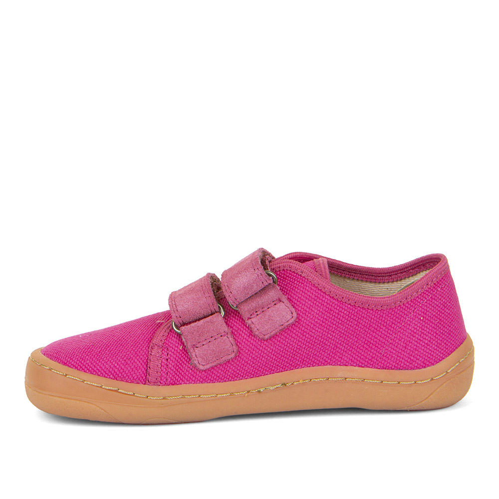Barefoot Canvas-Sneaker fuxia