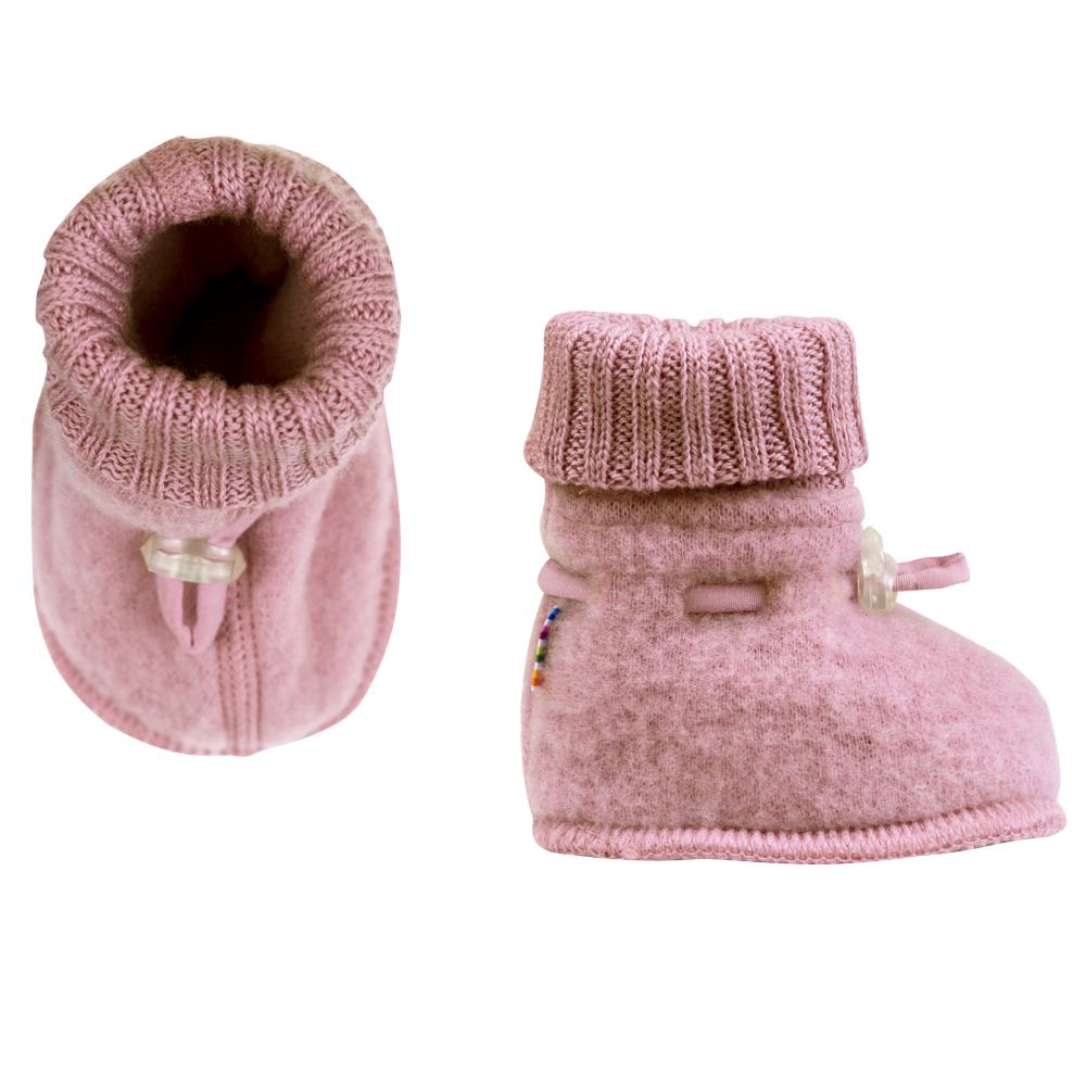 Booties Soft Wolle rosé