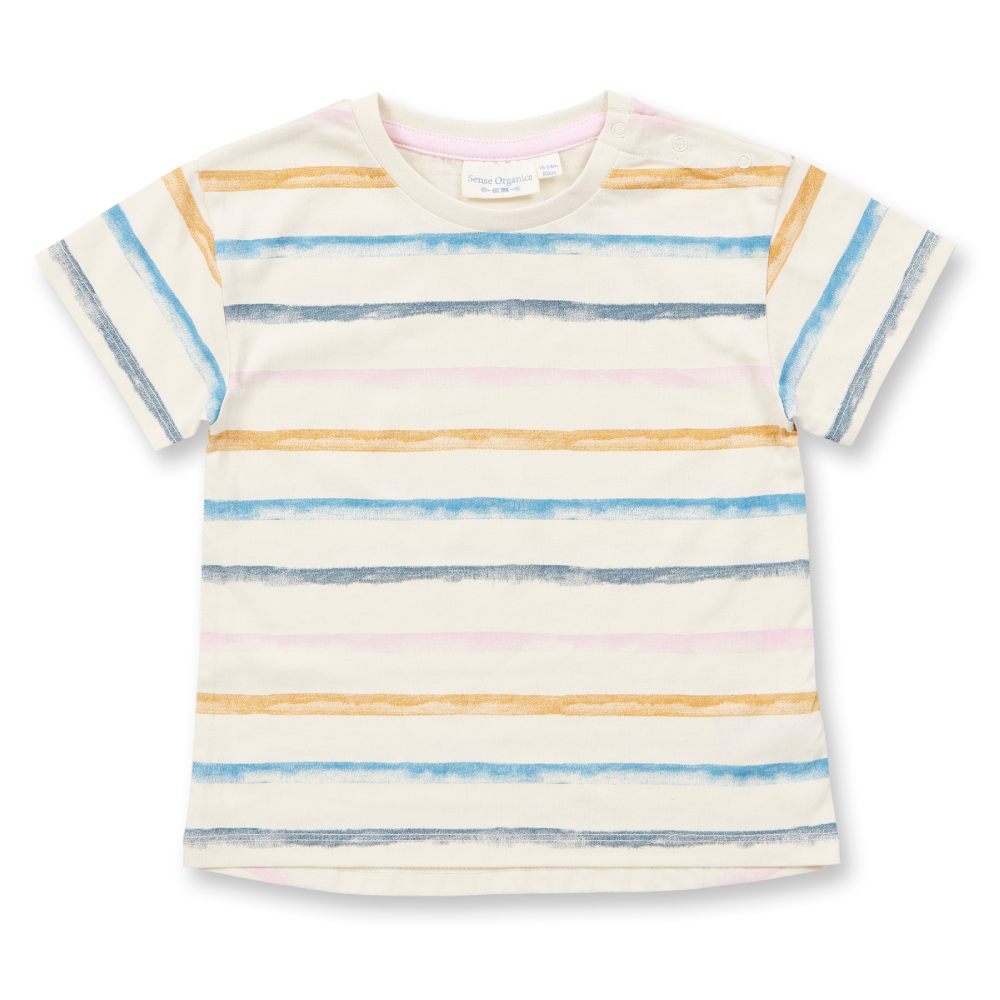 Lina T-Shirt Watercolous Stripes