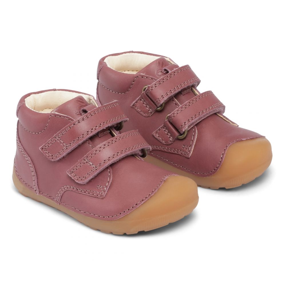 Petit Velcro Lauflerner dark rose