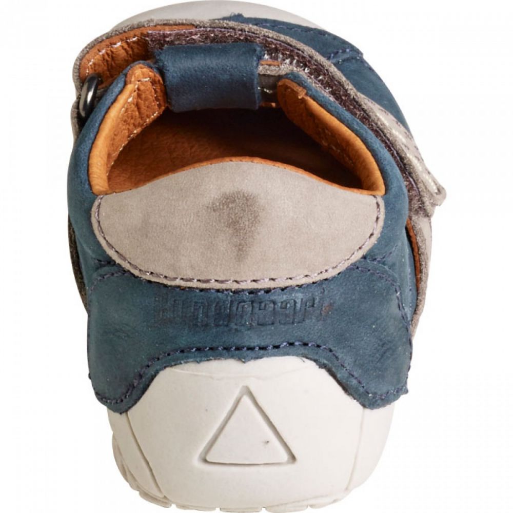 Bixi Klett-Sandale mit Zehenschutz petrol-grey