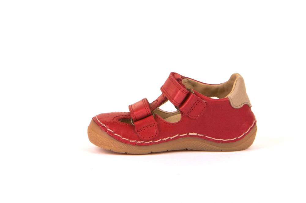 Paix Double Sandale red