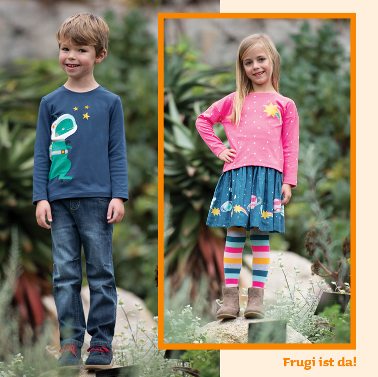 Nicht von dieser Welt: Die neue Kollektion von Frugi ist da! [Fair Fashion Kids]