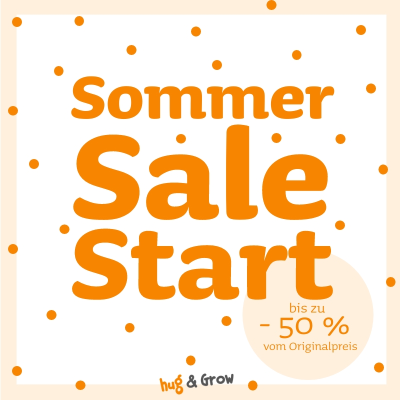 Wir starten in den Sommer Sale mit bis zu 50 % Rabatt [Fair Fashion Kids]