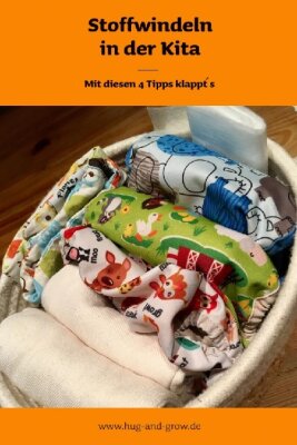 Stoffwindeln im Kindergarten? Eigentlich ganz einfach! - Stoffwindeln in der Kita: Tipps im Hug &amp;amp; Grow Blog