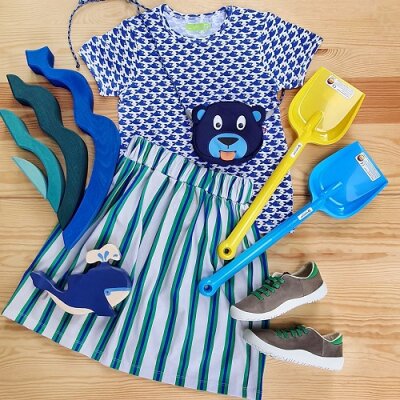 Kidsoutfits: Sommerliches Print-Mixing - Hug &amp;amp; Grow Magazin: Print Mixing &amp;amp; Sommerliebe