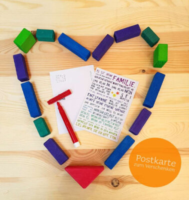 Onlineshop-Aktion zum Muttertag: Sag einer lieben Mama Danke!  mit einer Postkarte &amp;amp; lieben Worten - Gratis Beigabe zu jeder Bestellung!