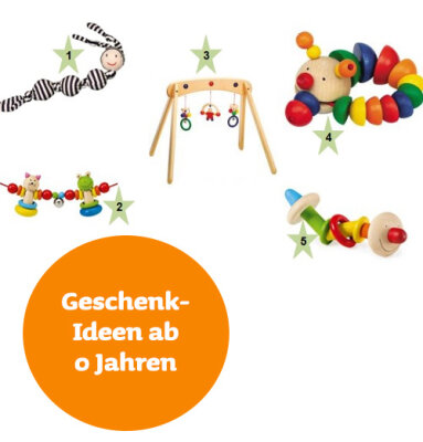 Originelle und ökologische Geschenkideen: Baby- und Kinderspielzeug - Geschenke finden für Babys und Kinder