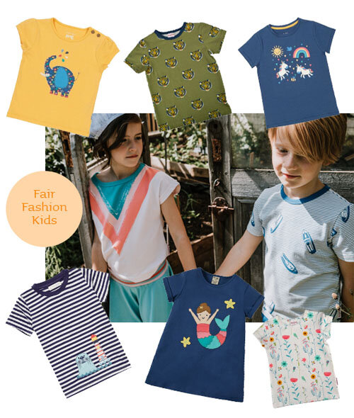 Faire Bio T-Shirts für Kinder