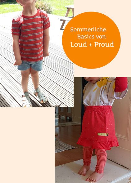 Sommer-Kleidung von Loud + Proud für Kinder