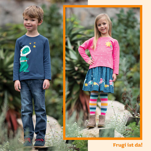Neue Kollektion von Frugi ist da: Faire Bio-Kinderkleidung, die nicht von dieser Welt ist