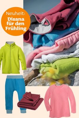 Neuheit von Disana: Wolle für den Frühling &amp;amp;Sommer - Disana Strick für warme Tage! Wollkollektion im Shop