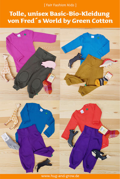 Unisex Kleidung für Babys und Kinder von Fred´s Worly by Green Cotton
