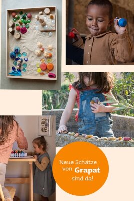 Holzspielzeug nach Montessori: Neues von Grapat - Grapat Gewinnspiel bei Hug + Grow