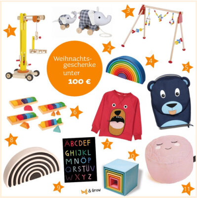 Nachhaltige Geschenkideen für Kinder zu Weihnachten unter 100 € [ Holzspielzeug &amp;amp; Co. ] - Holzspielzeug für Kinder zu Weihnachten unter 100€