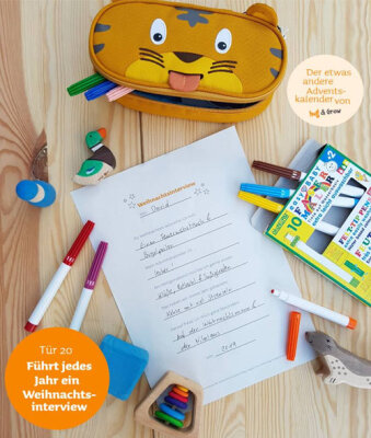 Der etwas andere Adventskalender - Tür 20: Führt jedes Jahr ein Weihnachtsinterview - Der etwas andere Adventskalender - Tür 20