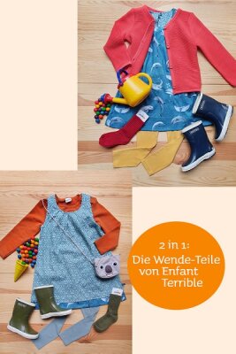 Kidsoutfits: Die Wende-Teile von Enfant Terrible - Enfant Terrible Kleidung fürs Frühjahr! Hug + Grow