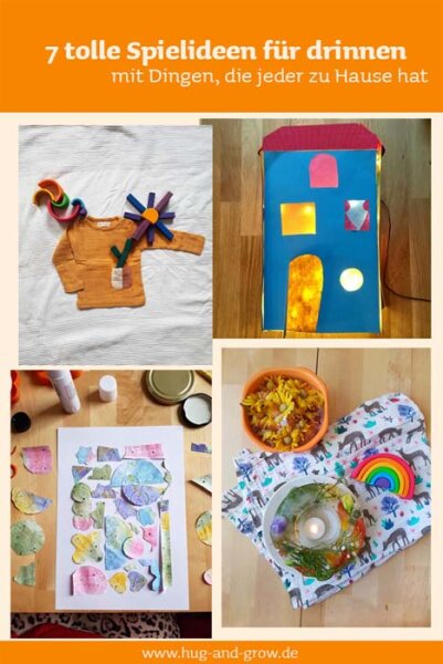 7 Ideen zum Spielen mit Kindern drinnen bei Regen