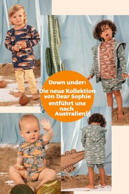 Dear Sophie: Die neue Kollektion für den Frühling &amp;amp; Sommer mit den australischen Tieren ist da! | Fair Fashion Kids - Dear Sophie Kleidung: Australien ♥ bei Hug + Grow