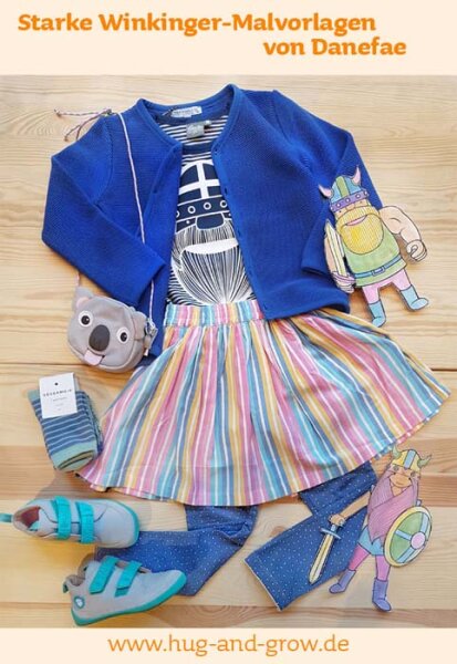 Outfit von Danefae passend zu den Malvorlagen mit den Wikingern und Freja